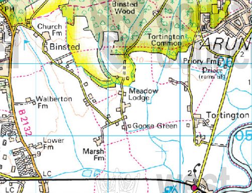 Binsted has many public footpaths linking communities to the South Downs National Park, these would be destroyed by Arundel Bypass Option B